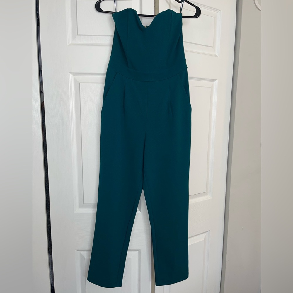 Express green jumpsuit